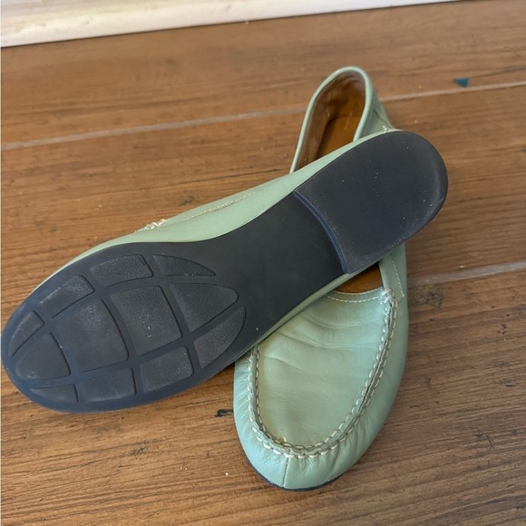 Vintage Naturalizer Mint Green Leather Loafers - Size 8N - Picture 4 of 6